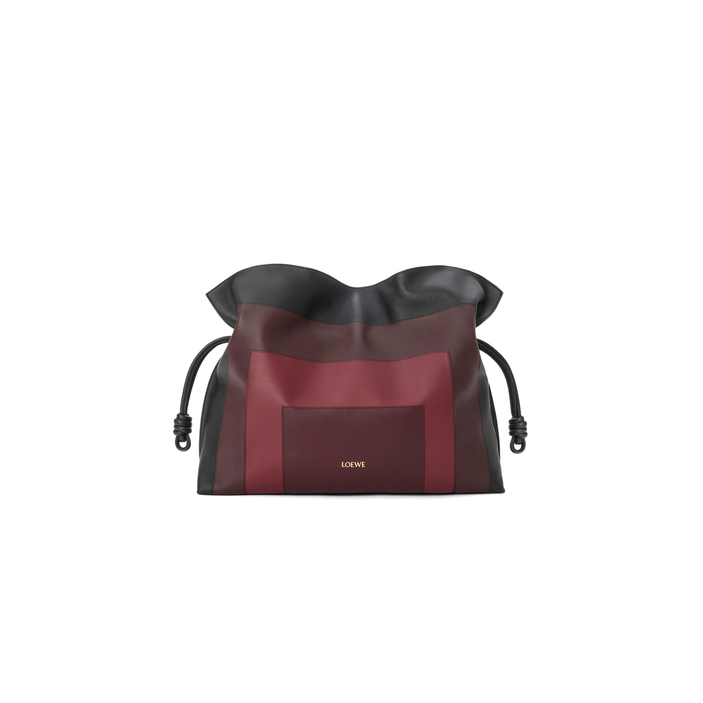 L0ew* x albers xl flamenco clutch in nappa calfskin a411x12x40 (44.7*34.5*21.5cm)